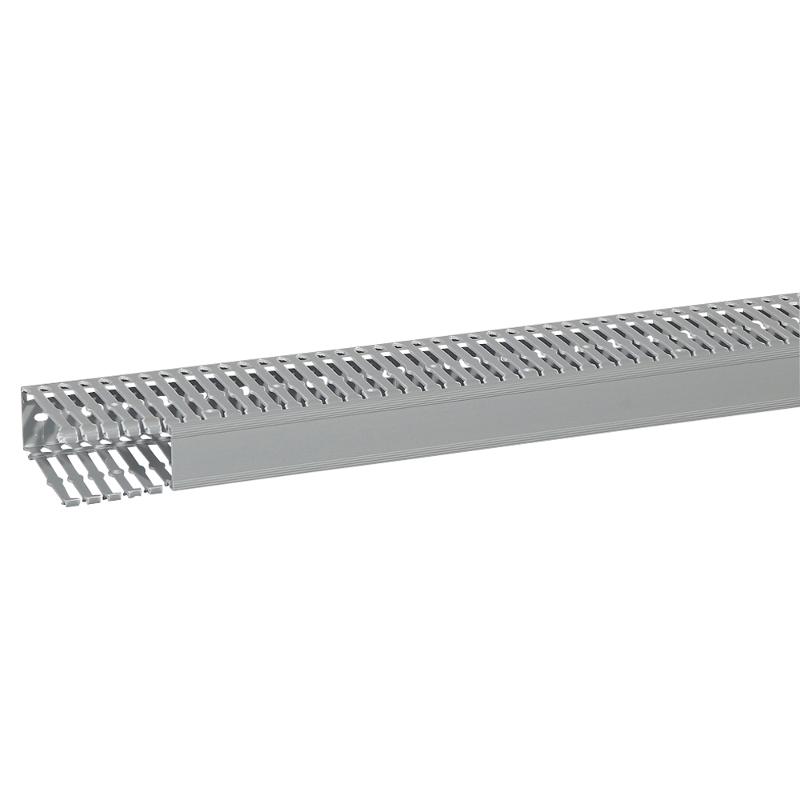 Кабель-канал (крышка + основание) Transcab - 40x100 мм - серый RAL 7030 | 636109 | Legrand — Legrand