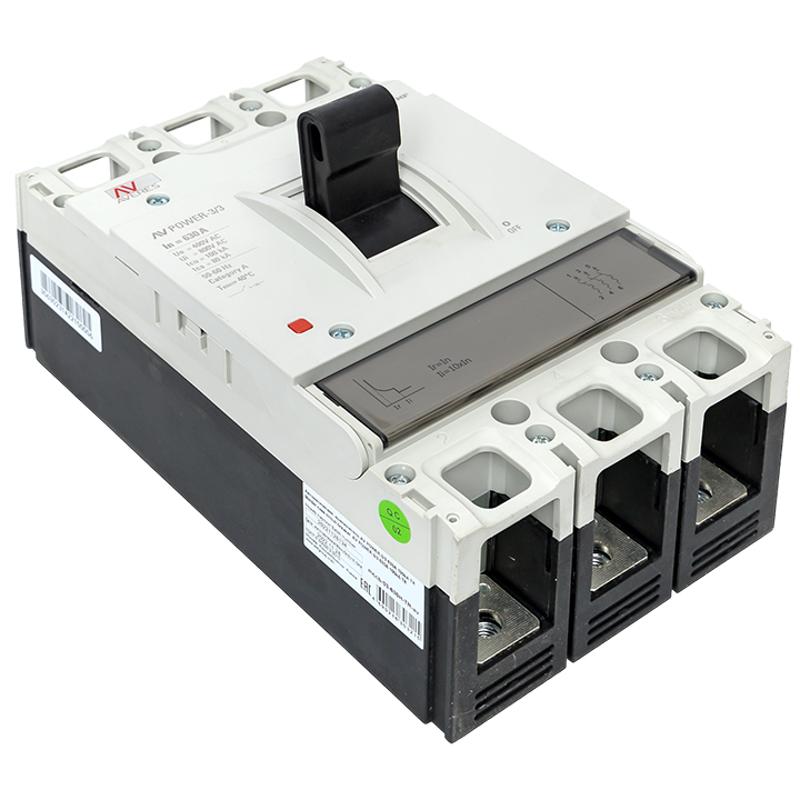 Выключатель автоматический AV POWER-3/3 630А 100kA TR AVERES | mccb-33-630H-TR-av | EKF — миниатюра 3