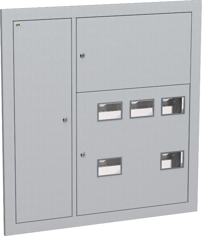 Корпус метал. ЩЭ-5-Э 36 IP31 (слабот. отсек слева) LIGHT | IND-MKM43-05-31-E-L | IEK — IEK (ИЭК)