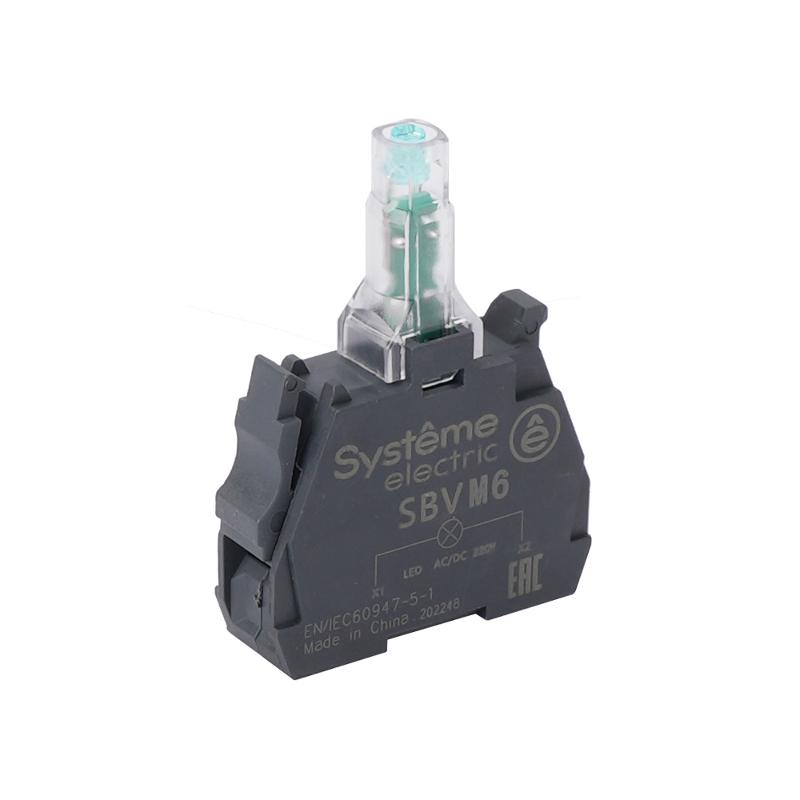 Световой блок синий LED 230-240В АС | SBVM6 | SE — Systeme Electric