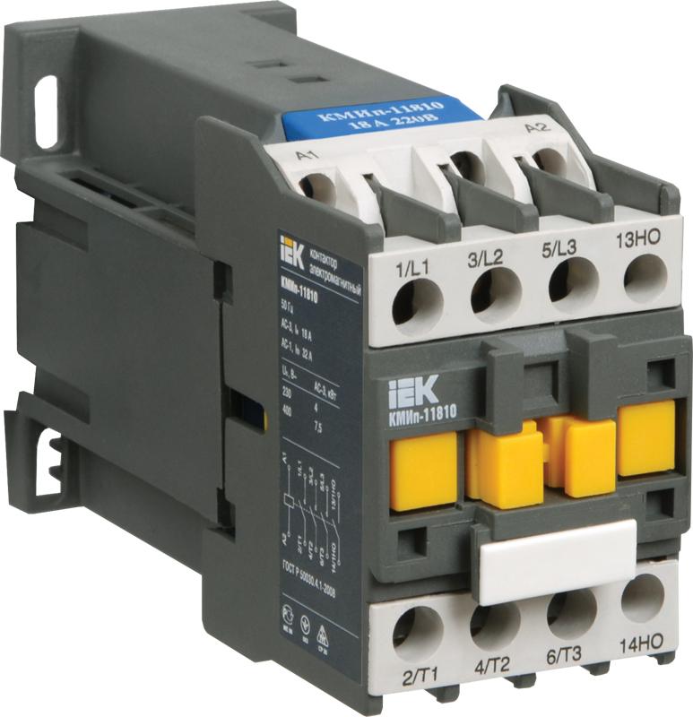 Контактор КМИп-10910 09А 24В/АС3 1НО  | KMD11-009-024-10 | IEK — IEK (ИЭК)