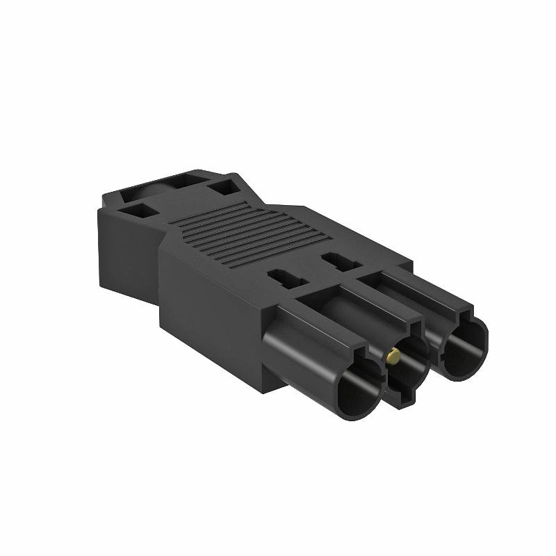 Разъем 3-полюсный Modul45connect, вилка 16 А, 250 B (черный) (ST-S GST18i3p SW) | 6108054 | OBO Bettermann — OBO Bettermann