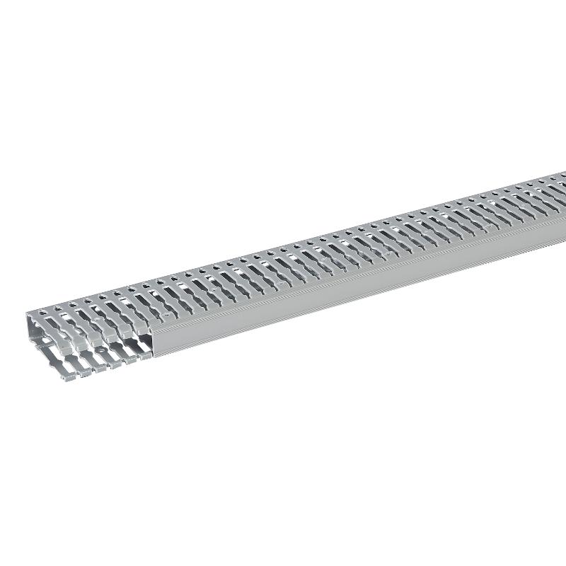 Кабель-канал (крышка + основание) Transcab - 25x80 мм - серый RAL 7030 | 636103 | Legrand — Legrand