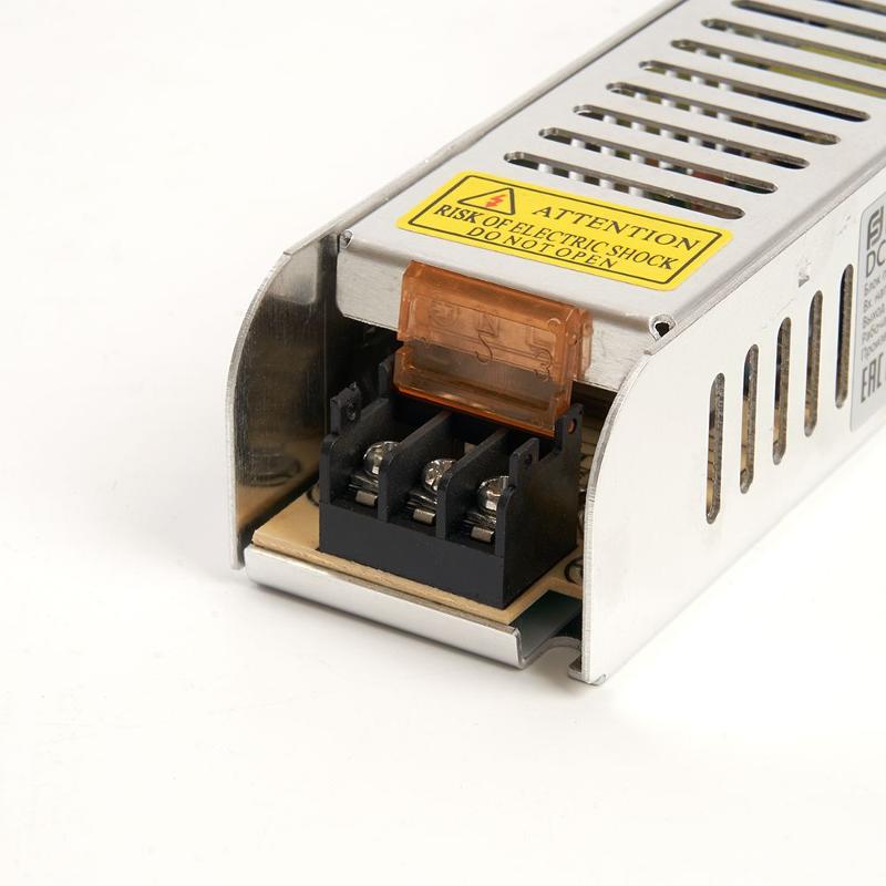 Трансформатор электронный для светодиодной ленты 60W 12V (драйвер), LB009 | 48008 | FERON — миниатюра 3