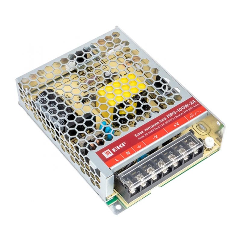 Блок питания 24В MPS-100W-24 EKF Proxima |  mps-100w-24 |  EKF — EKF