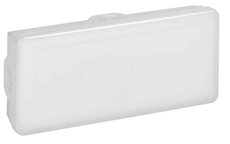 Погодоустойчивый светодиодный эвакуационный светильник B65 LED 1 час - 100 Лм постоянного/непостоянного действия | 661431 | Legrand — Legrand