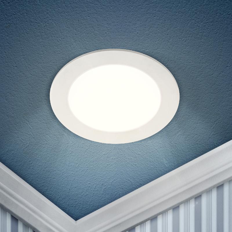 Светильник светодиодный встраиваемый downlight LED 1 18Вт 4000К белый круг (1/50шт/тр.упак) | Б0019459 | ЭРА — ЭРА (Энергия света)