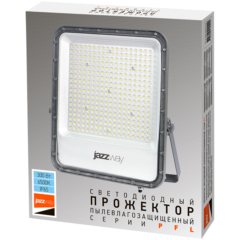 Прожектор светодиодный PFL- S4- 300w 6500K 80° IP65 | .5040229 | Jazzway — миниатюра 4