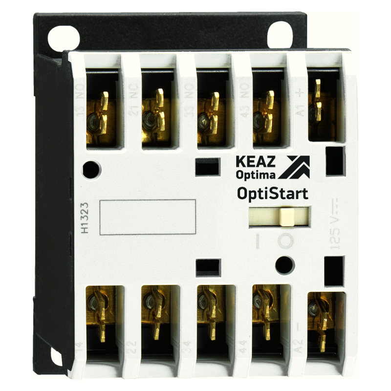 Реле мини-контакторные с клеммами фастон OptiStart K-MR-40-D220-F | 335847 | КЭАЗ — КЭАЗ (Курский электроаппаратный завод)