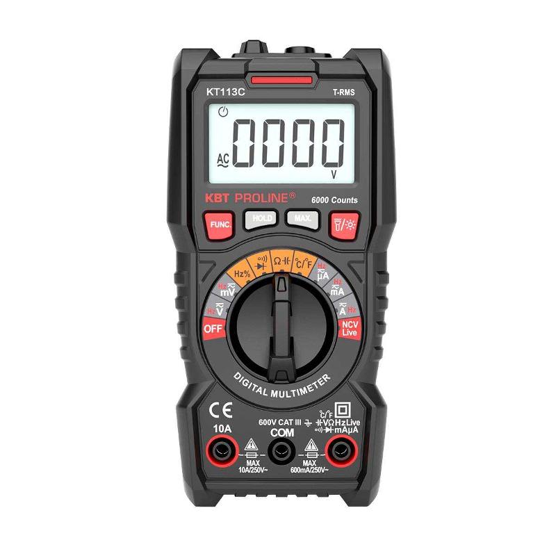 Мультиметр цифровой KT 113С серия PROLINE | 91918 | КВТ — КВТ
