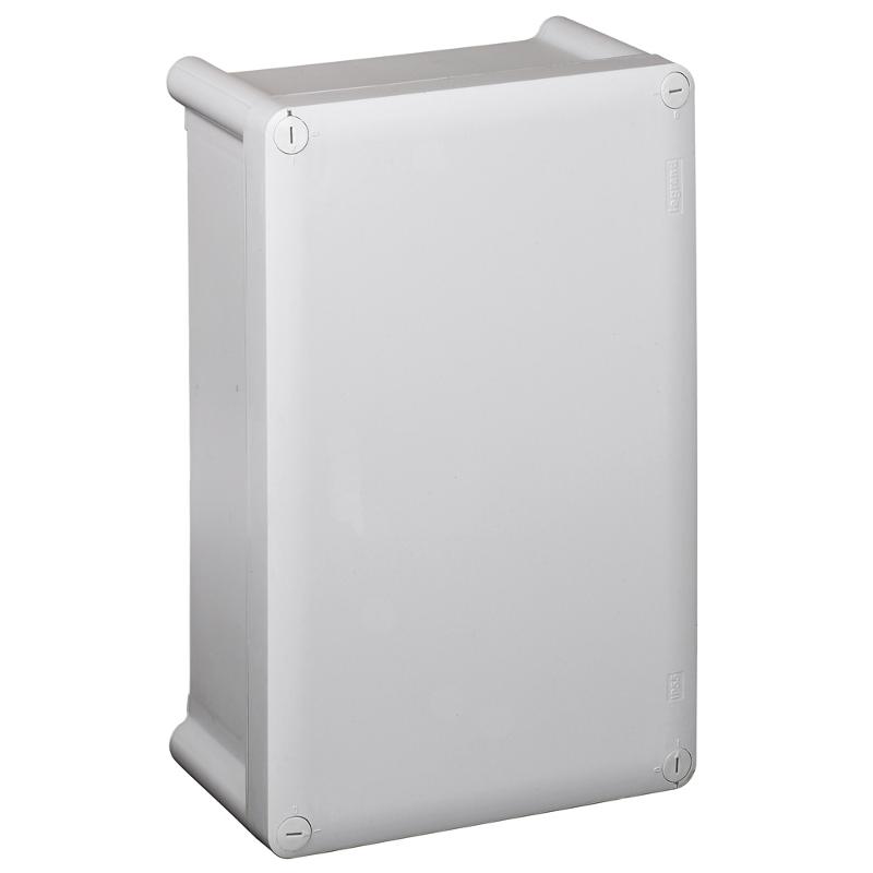 Коробка промышленная пластиковая - IP55 - IK07 - RAL 7035 - 130x75x74 мм - сплошная крышка | 035900 | Legrand — Legrand