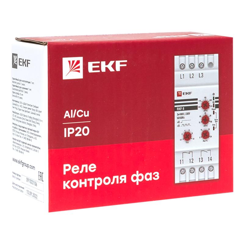 Реле контроля фаз многофункциональное RKF-8 EKF PROxima | rkf-8 | EKF — миниатюра 3