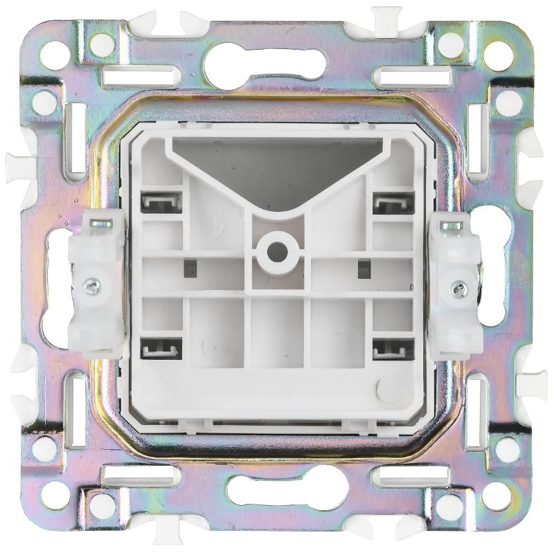 SKANDY Вывод кабеля SK-O01W арктический белый | SK-VK10-0-K01 | IEK — миниатюра 3