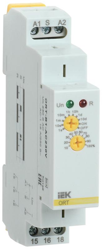 Реле задержки выключения ORT. 1 конт. 230 В AС  | ORT-B1-AC230V | IEK — IEK (ИЭК)