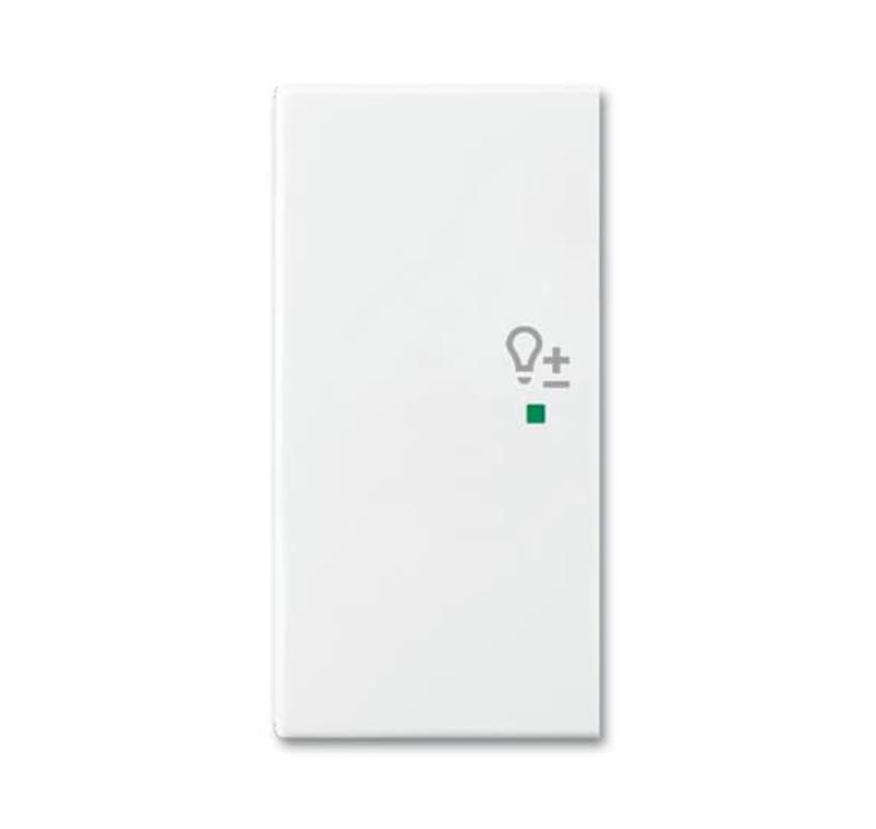 SRD-2-L-94 Клавиша двойная левая free@home, светорегулятор, Basic 55, цвет альпийский белый | 6220-0-0678  | 2CKA006220A0678 | ABB — ABB