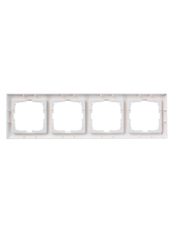 ABB Basic 55 Альп. белый Рамка 4-ая | 1725-0-1482  | 2CKA001725A1482 | ABB — миниатюра 3