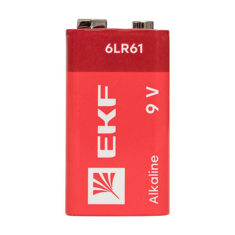 Батарейка алкалиновая типа 9V(6LR61) блистер 1шт. | 9V-BL1 | EKF — миниатюра 4