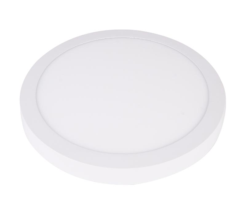 Светильник светодиодный   LED 8-12-4K круглый накладной LED 12W 220V 4000K, белый | Б0050275 | ЭРА — миниатюра 2