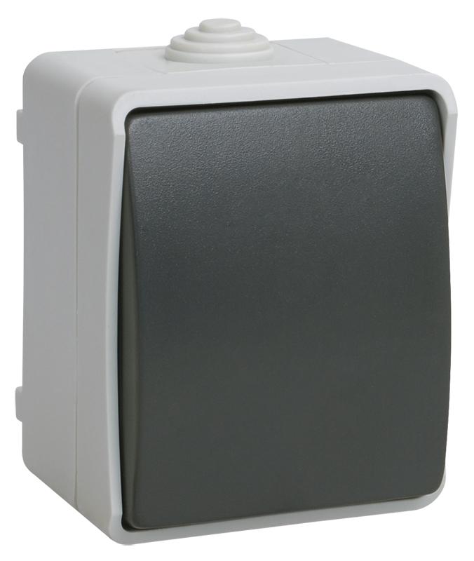 Форс Выключатель кнопочный О/У IP54 ВСк20-1-0-ФСр | EVS13-K03-10-54-DC | IEK — IEK (ИЭК)