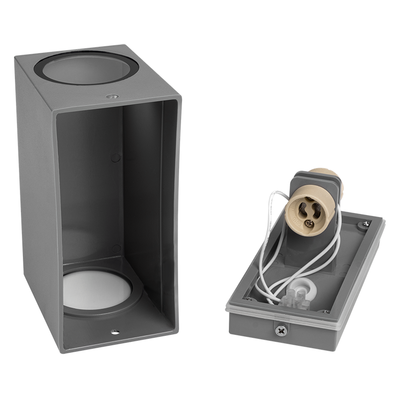 Светильник светодиодный PDL-S 72150 GU10-2 GR 230V IP65 | .5040038 | Jazzway — миниатюра 3