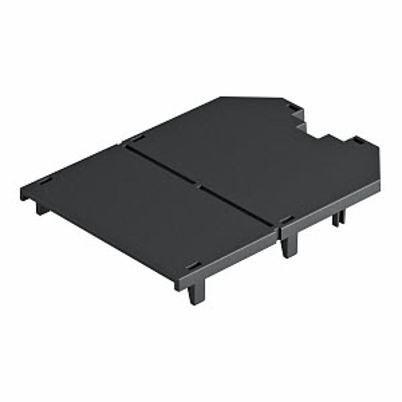 Накладка монтажной коробки UT3/4 глухая 104x76 мм (полиамид,черный) (UT34 P0) | 7408745 | OBO Bettermann — миниатюра 2