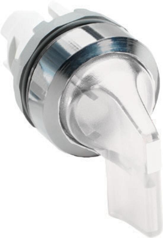 Переключатель M2SS4-21C (короткая ручка) прозрачный 2-х позицион ный с подсветкой (только корпус) 45# с фиксацией | 1SFA611203R2108 | ABB — ABB