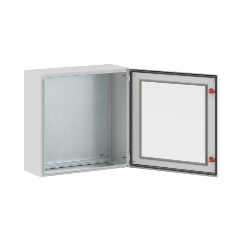 Корпус сварной навесной ST с прозрачной дверью и М/П ВхШхГ  600 x 600 x 250 | R5STX0669 | DKC — миниатюра 2