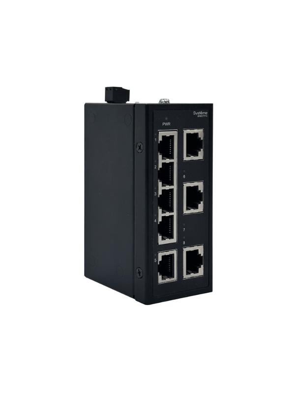Неуправляемый промышленный коммутатор Ethernet, 8x10/100/1000BaseT | NSETU108T08X00A | SE — Systeme Electric