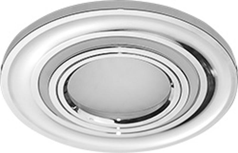Светильник потолочный встраиваемый CD600 15LED*2835 SMD 4000K, MR16 50W G5.3, хром | 29709 | FERON — фото 1 | Sento