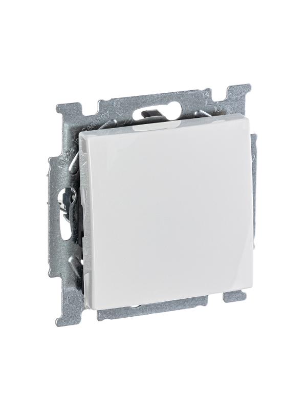 ABB Basic 55 Альп. белый Переключатель 1-клавишный | 1012-0-2142  | 2CKA001012A2142 | ABB — миниатюра 2