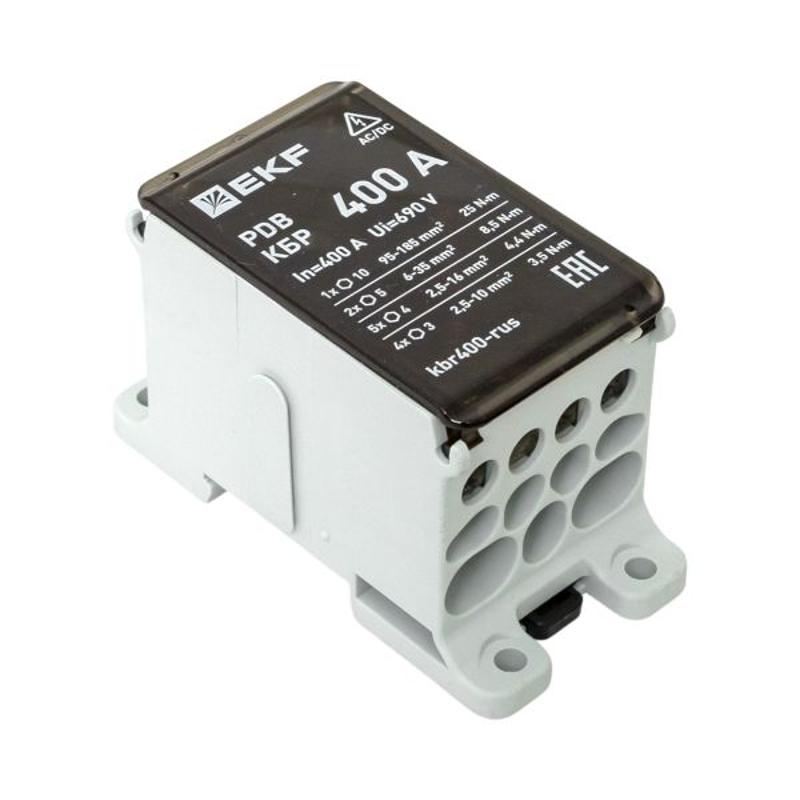 Клеммный блок распределительный КБР 400A  |kbr400-rus| EKF — миниатюра 12