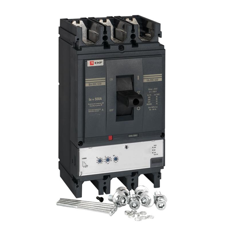 Выключатель автоматический ВА-99C (Compact NS) 630/500А 3P 45кА EKF PROxima|mccb99C-630-500|EKF — миниатюра 2