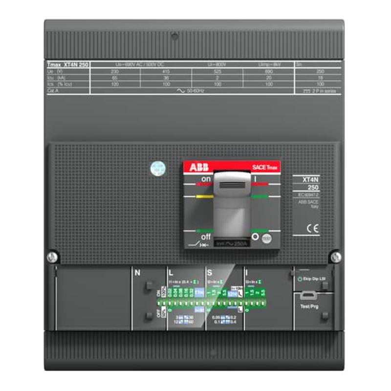 Выключатель автоматический XT4S 160 Ekip LSIG In=40A 3p F F | 1SDA068486R1 | ABB — ABB