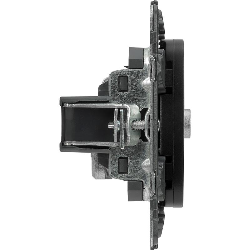 Valena ALLURE DIY Антрацит Розетка TV "звезда" 0-2400 Мгц — миниатюра 5