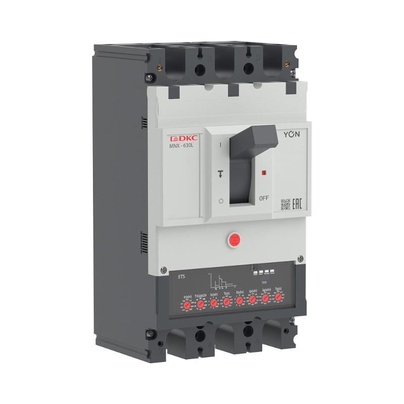 Авт. выкл. YON pro MNX630L 3P 630A 70kA при AC415V расц. ETS | MNX630L3PETS0630 | DKC — миниатюра 1