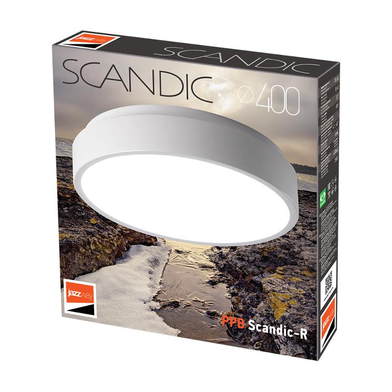 Светильник светодиодный бытовой PPB Sсandic-R 36w 4000K WH IP20 D380*50 | .5036826 | JAZZWAY — миниатюра 5