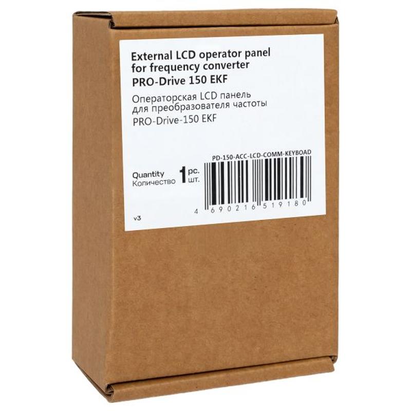 Панель операторская LCD  для преобразователя частоты PRO-Drive PD-150-ACC-LCD-KEYBOARD | PD-150-ACC-LCD-KEYBOARD | EKF — миниатюра 3