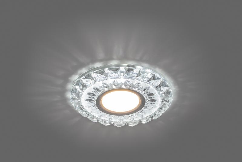 Светильник встраиваемый с белой LED подсветкой CD922 потолочный MR16 G5.3 прозрачный | 28897 | Feron — миниатюра 2