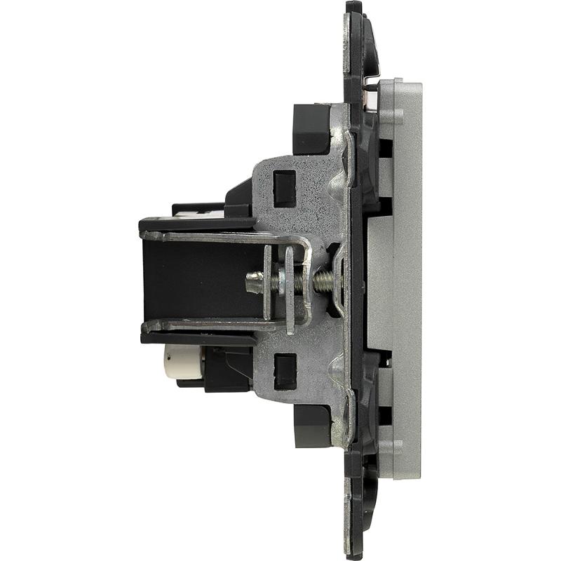 Valena LIFE DIY Алюминий Розетка комп(RJ45) 1-ая 5 кат UTP — миниатюра 5