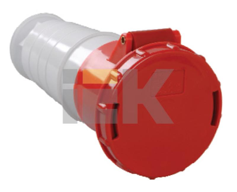 Розетка 235 переносная 3Р+РЕ+N 63А 380В IP54 | PSR22-063-5 | IEK — миниатюра 2
