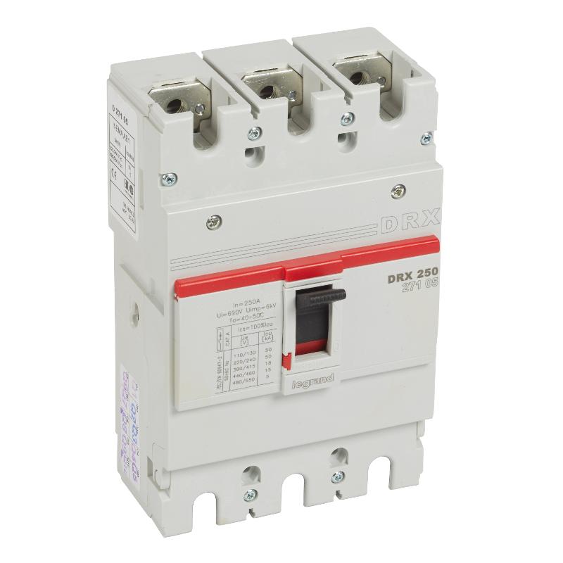 DRX250 термомагнитный 250A 3П 18KA | 027105 | Legrand — Legrand