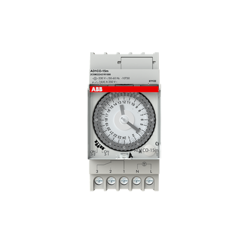 Реле времени суточное AD1CO-15m | 2CSM222421R1000 | ABB — миниатюра 2