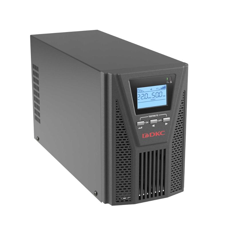Онлайн ИБП, 1 кВА, 3 x 7 Ач, Hardware | SMALLT1A10H | DKC — миниатюра 2