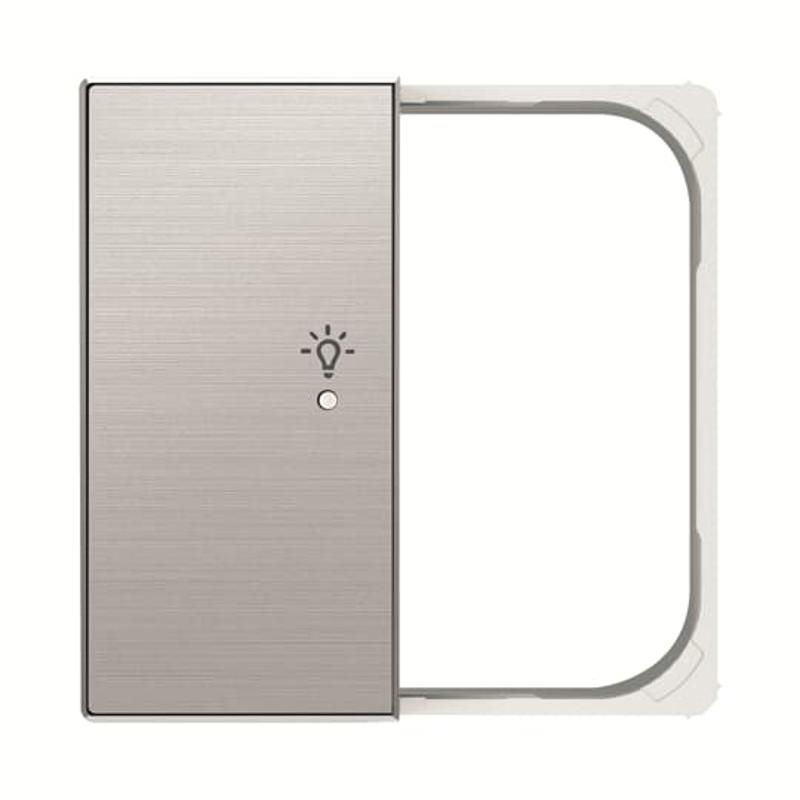 SRL-2-L-85AI Клавиша двойная левая free@home, SKY, освещение, нерж. сталь|2CLA852642A1401| ABB — ABB