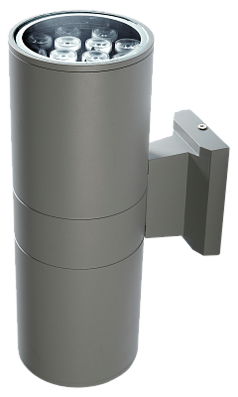 Светильник светодиодный архитектурный PWL-300110/30D 2x12w 6500K GR IP65 230V/50Hz | .5015128B | JAZZWAY — фото 1 | Sento