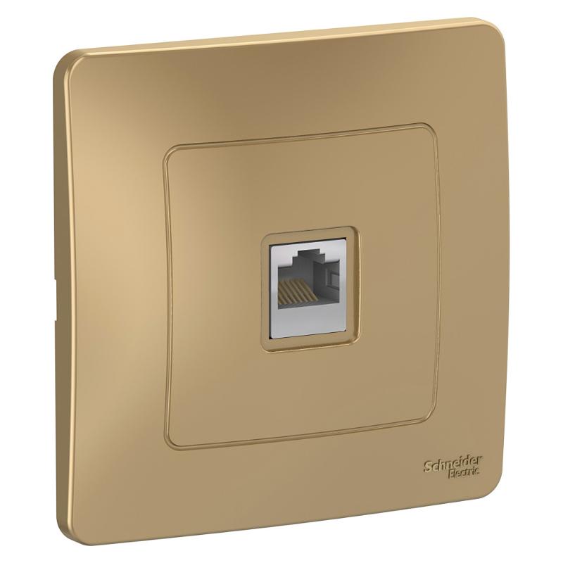 Blanca Титан С/У Розетка компьютерная RJ45 | BLNIS045004 | SE — Systeme Electric