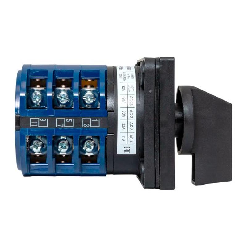 Переключатель кулачковый ПК-1-23 32А 3P «1-0-2» IP65 | pk-1-23-32-65 | EKF — миниатюра 3