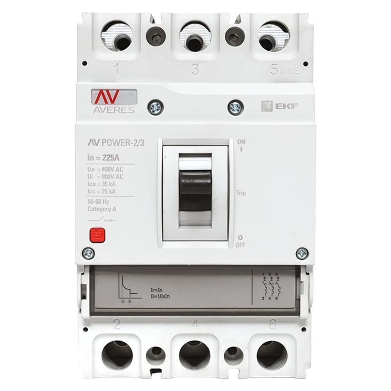 Выключатель автоматический AV POWER-2/3 225А 35kA TR | mccb-23-225-TR-av | EKF — миниатюра 11