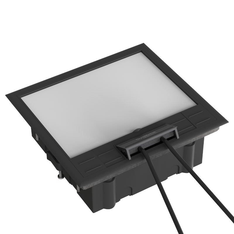 MultiDesk Люк на 12 модулей IP40 для фальшпола с монтажной коробкой, тип MDK10 | MDK10112 | SE — миниатюра 8