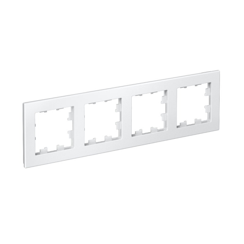 AtlasDesign Белый Рамка 4-ая, универсальная | ATN000104 | SE — Systeme Electric